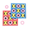 1PC Parent-Child Leisure Board Game Jiugongge XO Chessboard Funny Developing Intelligent Educational Tic Tac Toe Toy Kids Gift 3