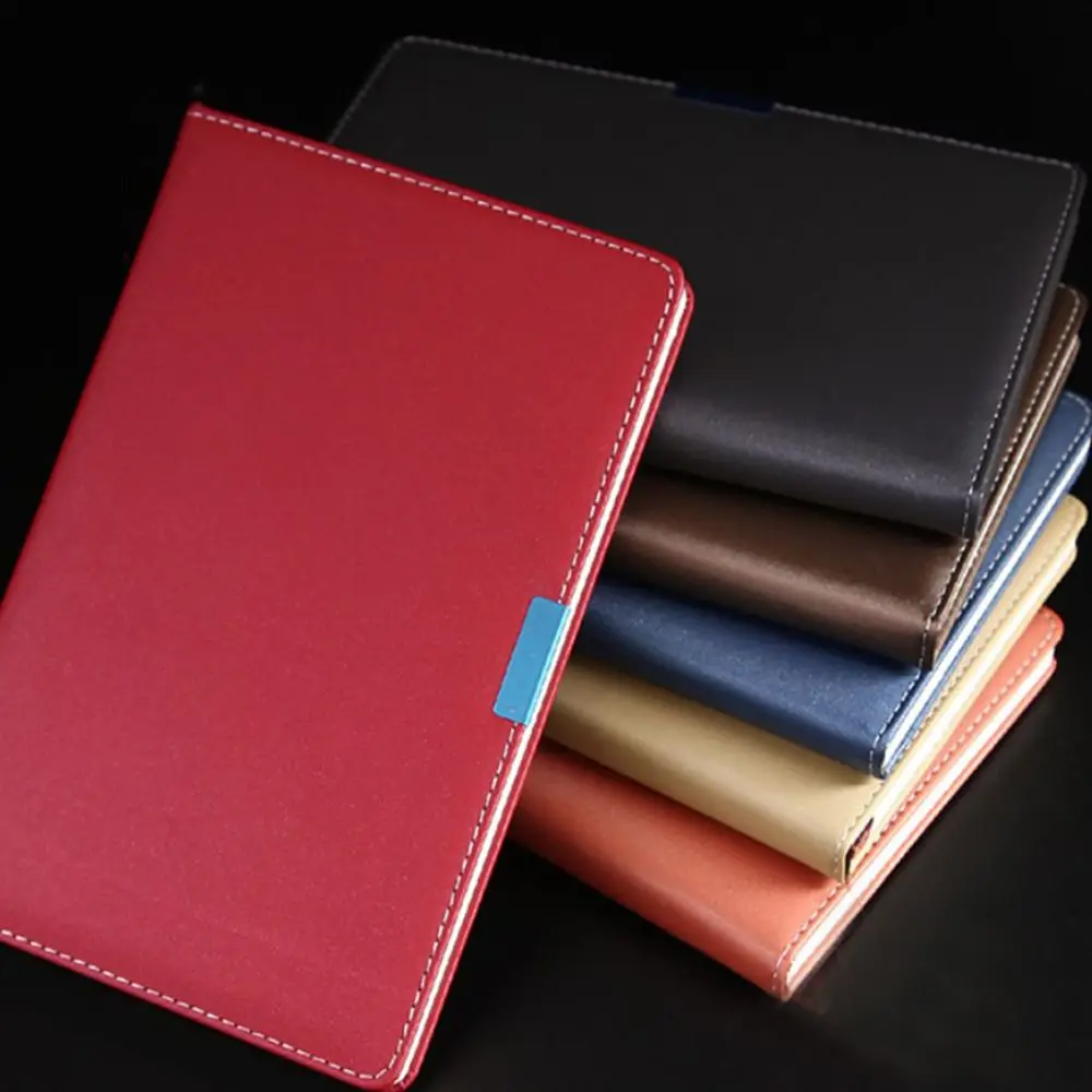 

A5 PU Leather Notebook Business Stationery Agenda Planner Meeting Minutes Simple Style Student Supplies Office Diary