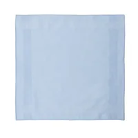 3Pcs 40x40cm Solid Color White Blue Plain Men Handkerchiefs Pocket Hankies Soft Cotton Sweat Square Towels Tea Party Favors 4