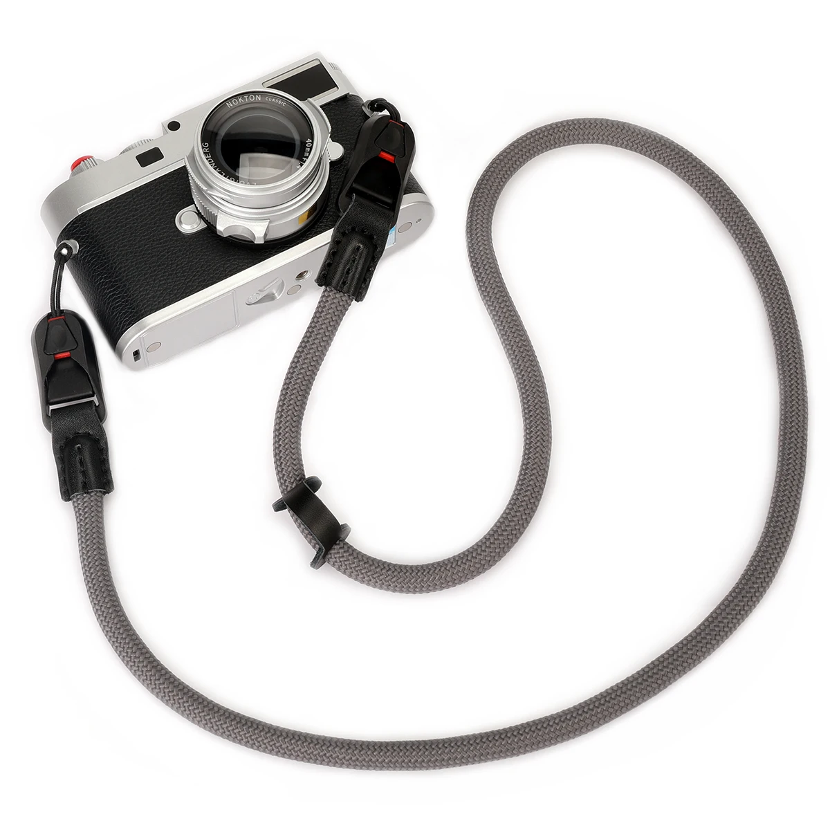 Premium Camera Neck and Shoulder Strap with Wrist Round Rope Design