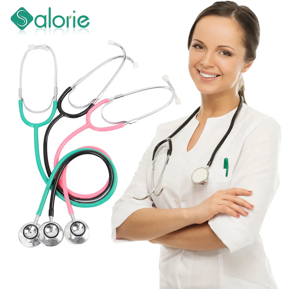Double Sided Medical Cardiology Doctor Stethoscope Professional Medical Heart Stethoscope