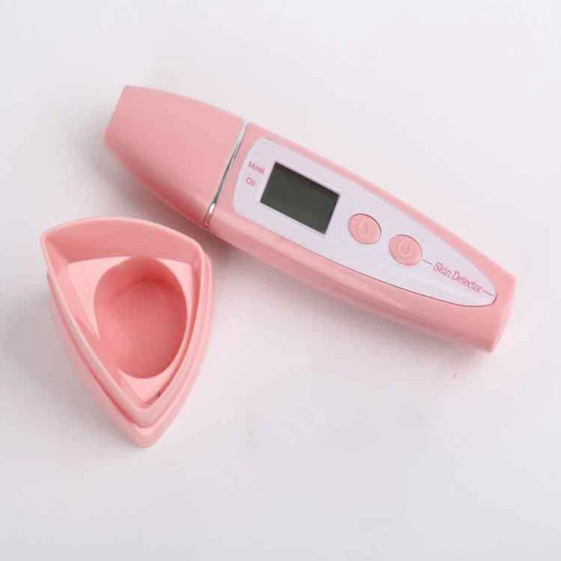 정밀 검출기 LCD 디지털 스킨 오일 수분 테스터, 바이오 기술 센서, 뷰티 스파 모니터, 얼굴 피부 관리용