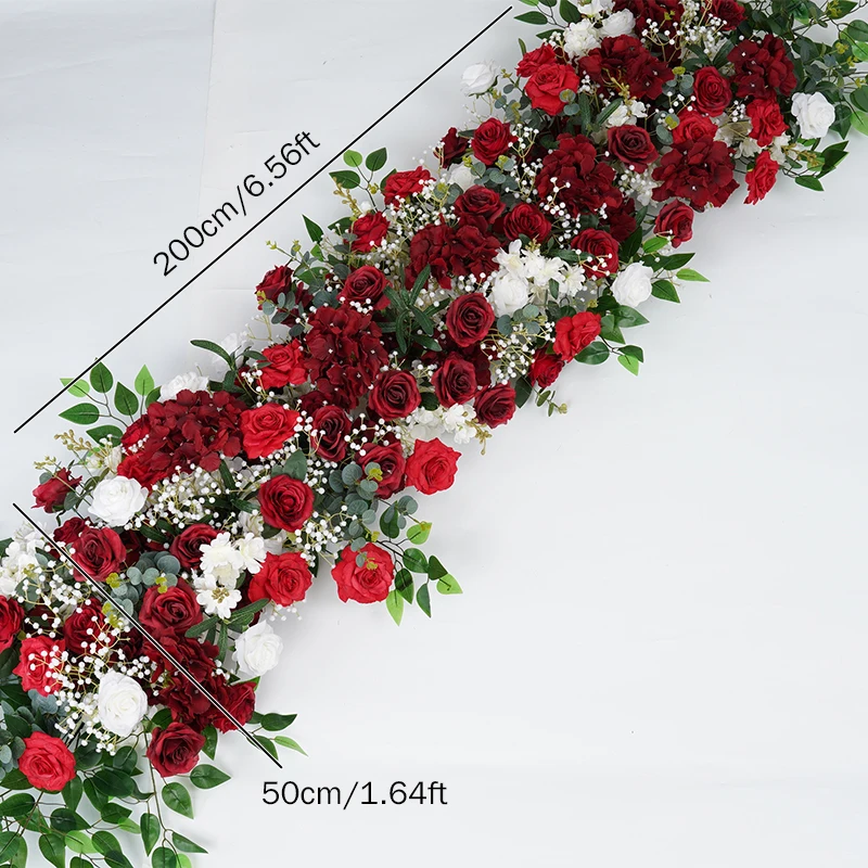 200x50cm flower row