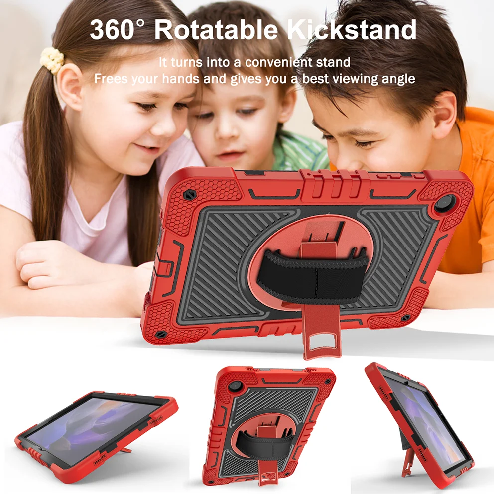 Heavy Duty Armor Case for 11-Inch Tablet - Kids Hybrid PC-Silicone Cover