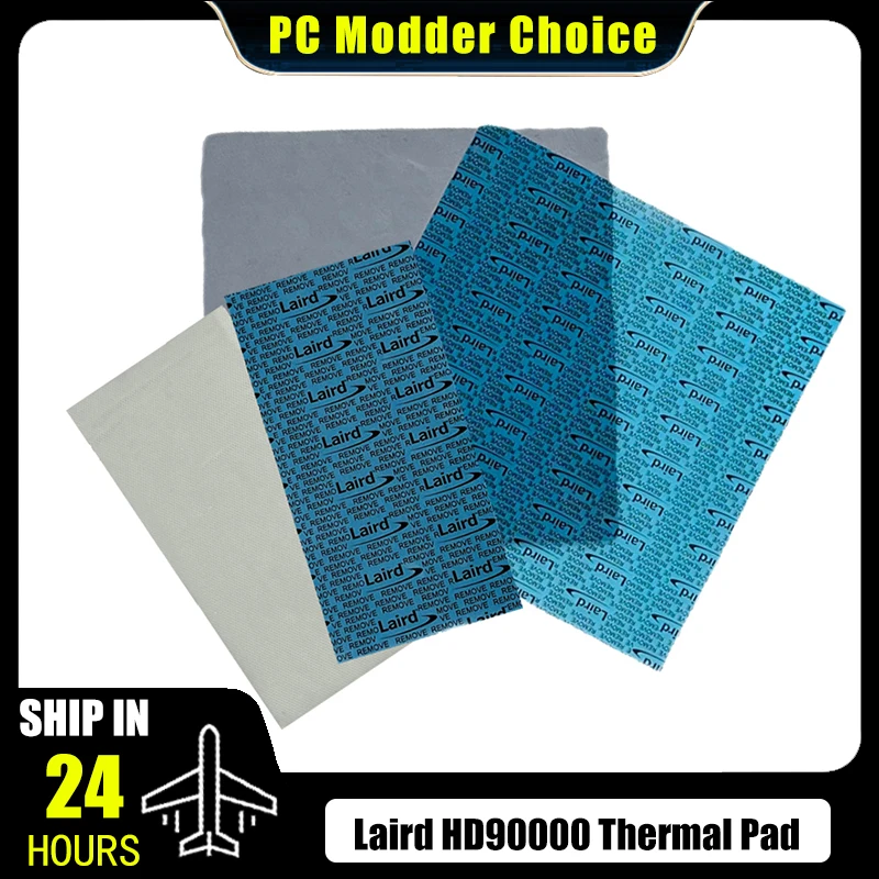 Laird High-Performance Thermal Pad - Ultra Soft, 7.5W/mk Conductivity, Available in Various Thicknesses