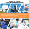 DeepVNA-101 4.3 inch Antenna Analyzer 10k-1.5GHz SWR Meter VHF UHF  Network Analyzer HW3.2 IPS LCD + Metal Case NanoVNA-F 5