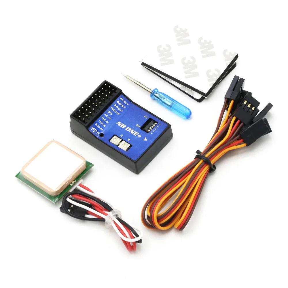 Module GPS Boussole pour Drone FPV - Stabilisateur de Vol avec Baromètre Haute Précision fixé sur un drone, prêt pour le vol.