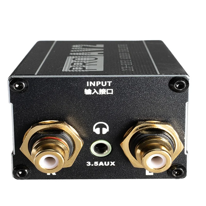 1 PCS PRO AV2 2CH Hifi Audio Isolator Audio Noise Filter RCA Noise Isolator Signal Reducer