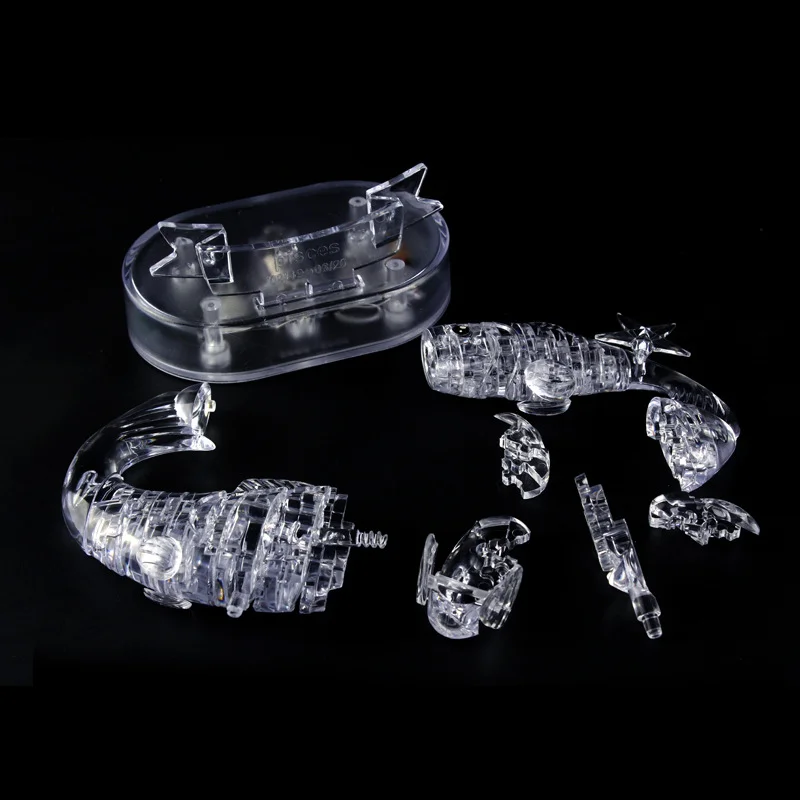 DIY 12 Constellation Puzzle LED Light 3D Crystal Puzzle Exquisite Gifts for Children and Adults Education Puzzle Creative Toys 5