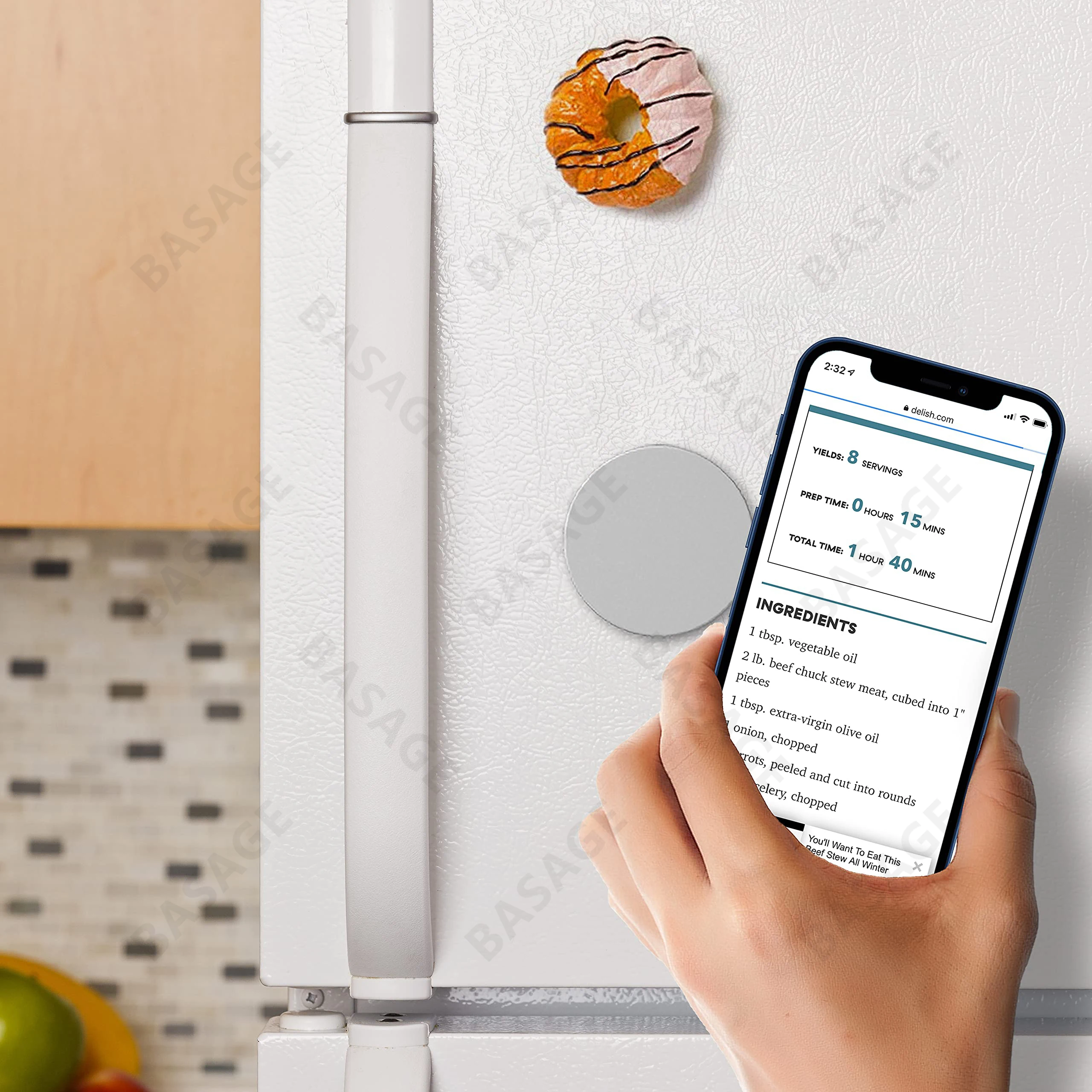 Magnetic Adhesive Wall Mount
