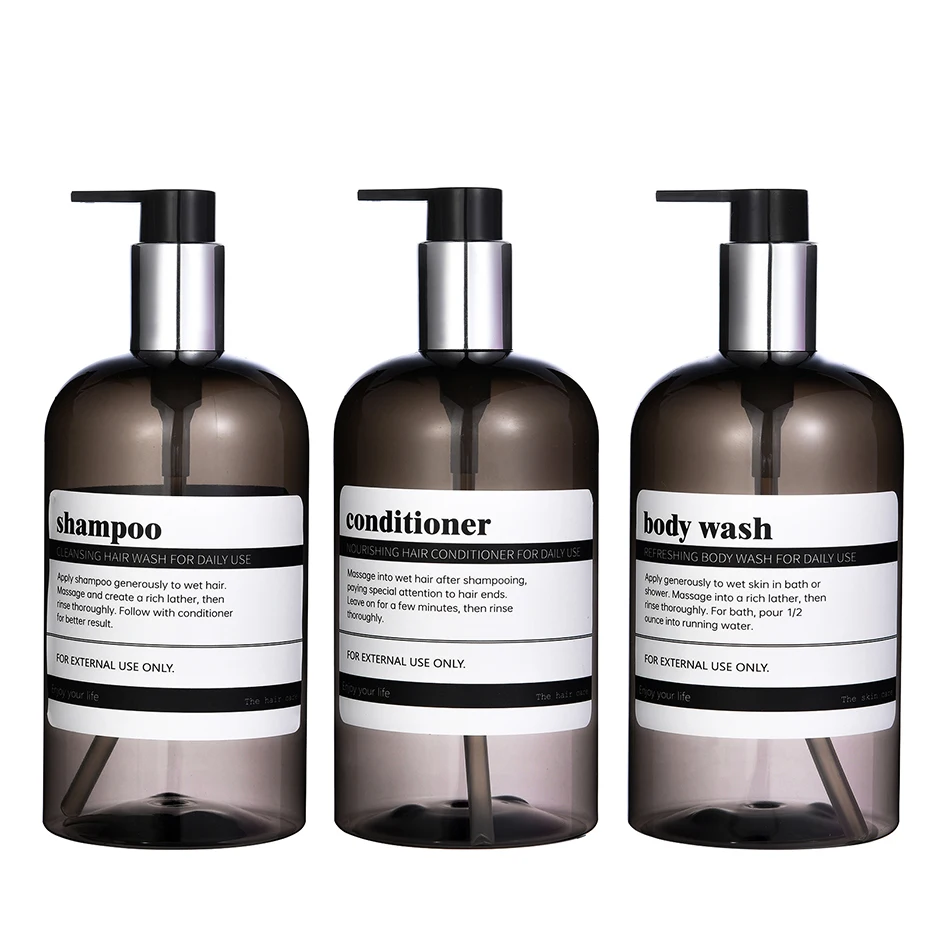 shampoo dispenser refillable bottle refillable plastic bottles soap dispenser bottle Shampoo Conditioner Body Wash Dispenser Bottles for Shower Pump Dispenser Empty Bottle Refillable Bathroom Soap Lotion Container