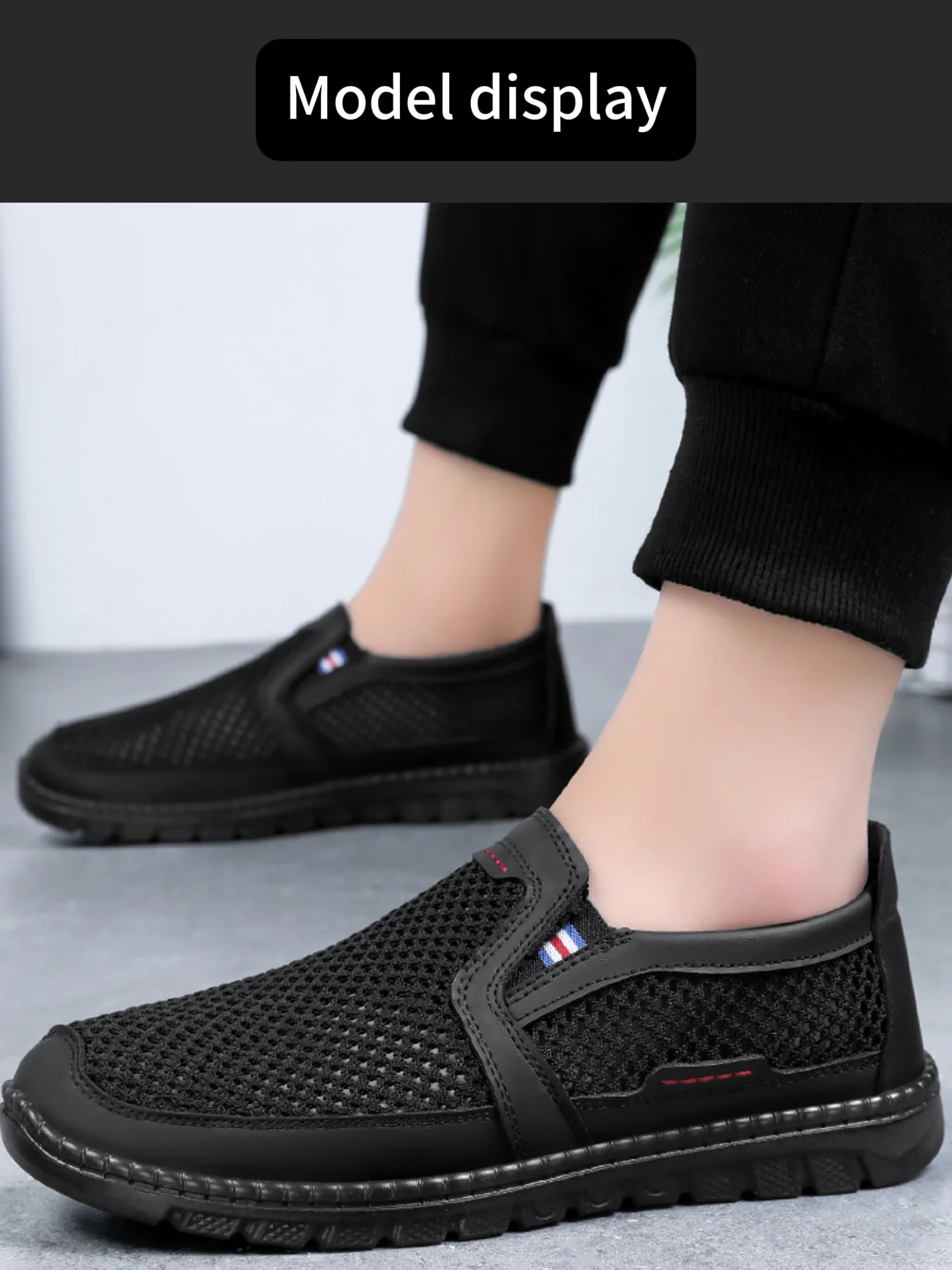 Men's sneakers Multi-faceted ventilation holes, deodorizing without covering the feet casual sneakers designer shoes S882a999e392b4926849b77eb9ab8b2d8v