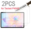 2PCS for Teclast P40HD 2022 2023 10.1'' Tempered glass screen protector tablet protective film HD clear 1