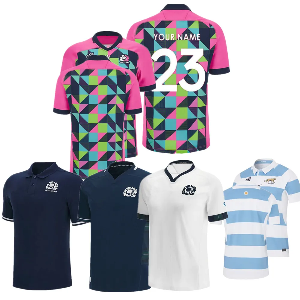 

2023 SCOTLAND RUGBY Home Jersey Shirt Fiji France 2023/24 NEW ZEALAND AUSTRALIAN RUGBY TRAINING JERSEYS Custom name and number