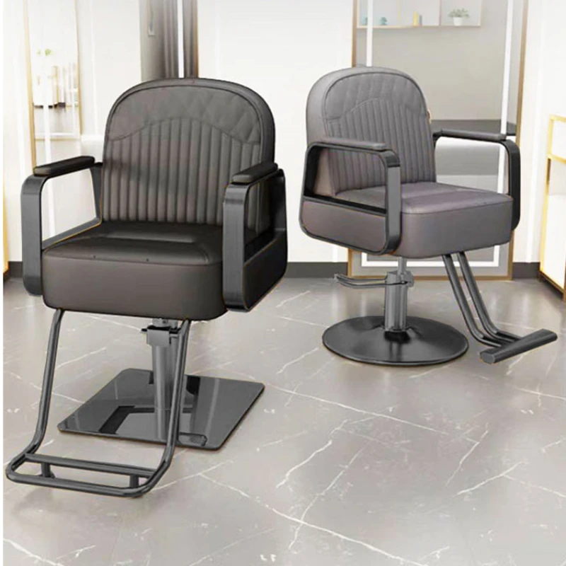 Stainless Steel Barbershop Barber Chairs Hair Salon Specific Hairdressing Barber Chairs Chaise Coiffeuse Salon Furniture QF50BC stainless steel specific gravity cup density cup liquid qbb 37 50 100ml