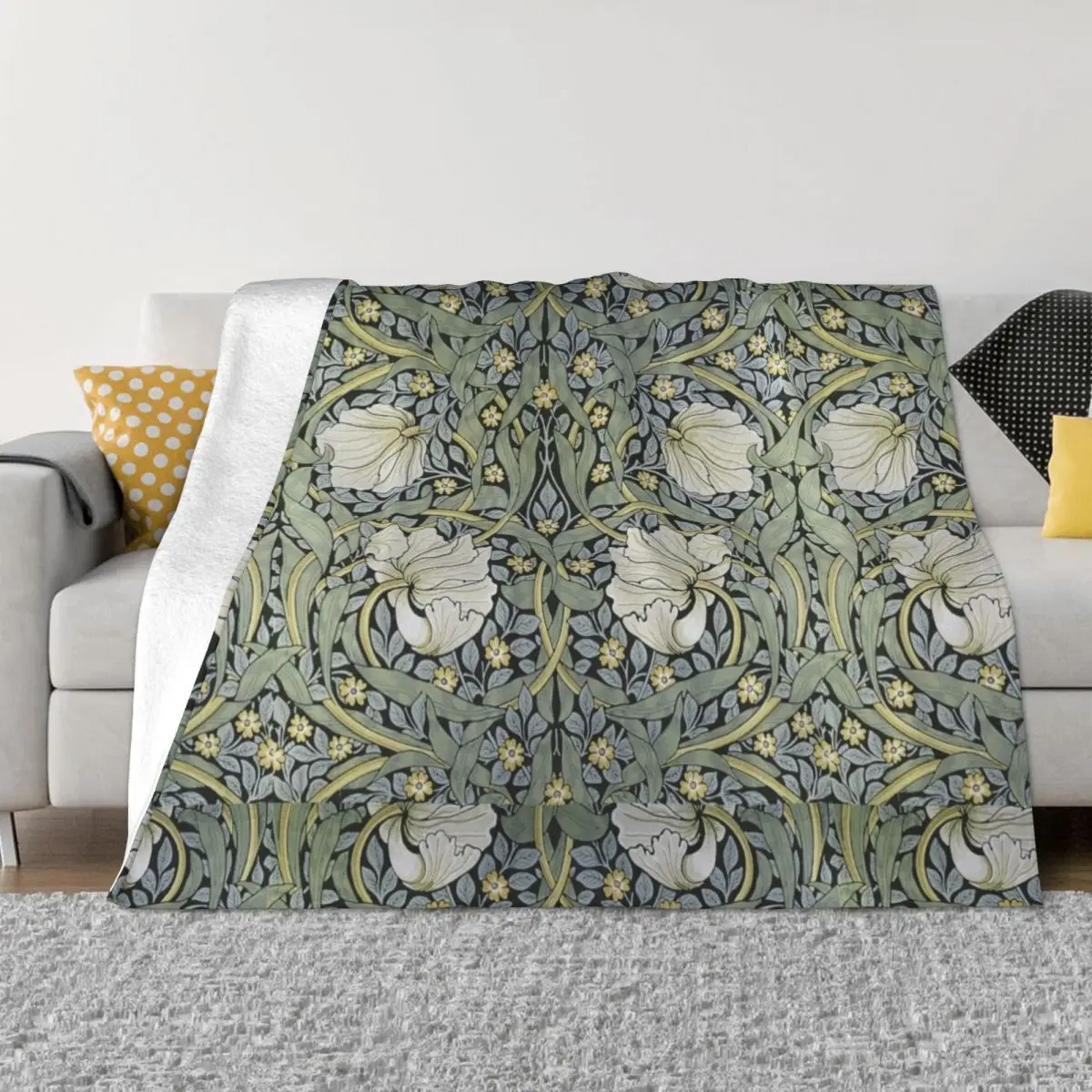

William Morris - Pimpernel Design Throw Blanket Sleeping Bag Blanket Blankets For Bed Beach Blanket