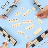 Rummy Cube Game with 4 Racks, 106 Rummy Cube Game Set with Portable Case, Rummy Tiles Travel Set for Family Classic Board Games 5