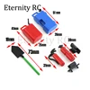 5pcs Simulation Extinguisher Shovel Fuel Tank Decoration for 1/8 1/10 RC Crawler Car Axial SCX10 TRX4 RC4WD D90 Redcat 5pcs Sim 2