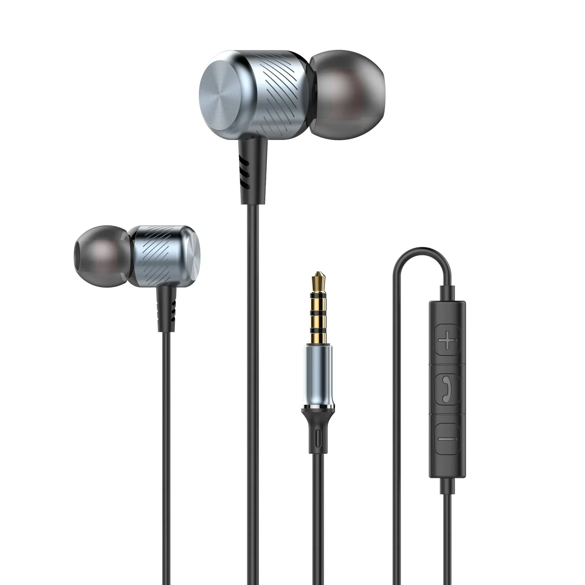 Bedrade in-ear oordopjes met usb-c en 3-5mm aansluiting_voghion.com