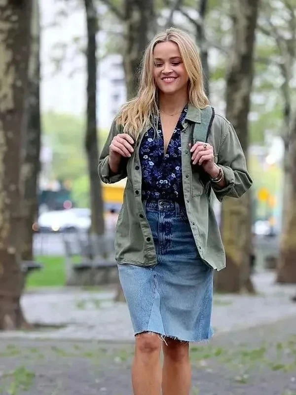 

Your position is still my 2023 Reese Witherspoon gray green jacket