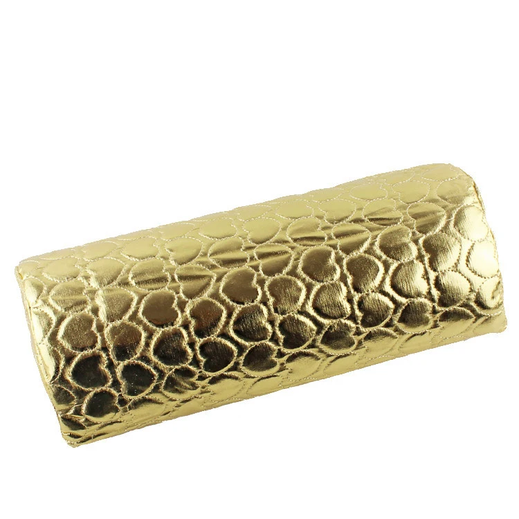 Nail Art Hand Pillow Nail Arm Rest Nail Hand Rest Nail Art Tool Hand Arm Rests Semicircle Cushion Pillow Nail Art Design Manicure Care Optional Color Beauty Salon Tool
