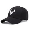 High Quality Unisex Animal Antlers Embroidery Baseball Net Caps Spring and Summer Outdoor Adjustable Casual Hats Sunscreen Hat 3