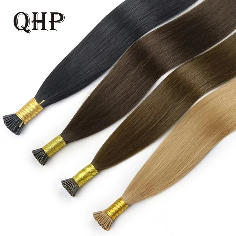 I Tip Hair Extension Straight Human Hair Extensions 40g/50g/ Set Capsule Keratin Natural Fusion Human Extension 12-26inch hair extensions