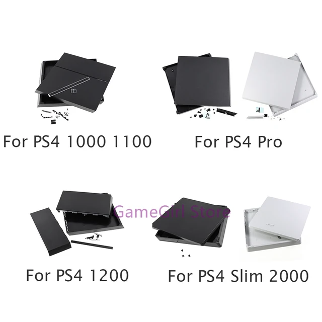 Playstation 4 Pro Housing White  Playstation 4 Housing Case - 1set Black  Shell Case - Aliexpress