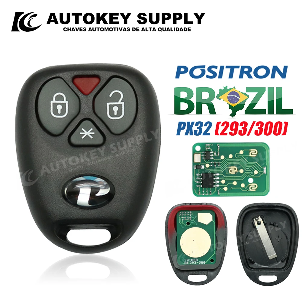 For Positron PX32 293 EX300 330 360 Program Switching Car Key Shell Complete Apply Control AKBPS101 AKBPCP098 AutokeySupply key case car key shell car remote key car key key shell