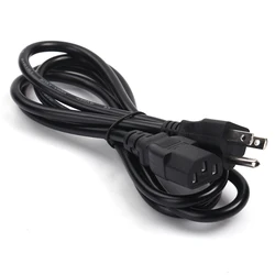 Universal Three - Prong AC Power Charging Cable - Brand New, 1.2M Length (US plug)