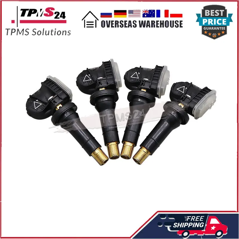 4X For Opel Ampera-E Antara (L-A) Karl Mokka (J-A) Vauxhall Viva Cadillac CT6  TPMS Sensor 433Mhz 13522629 13540602 13544442