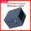 Topton Mini Gaming PC AMD Ryzen 3 5425U 4x 2.5G LAN i226-V Mini PC 8GB LPDDR4 Mini Computer (4C/8T,up to 4.1Ghz) Proxmox pfSense 1