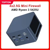 Topton Mini Gaming PC AMD Ryzen 3 5425U 4x 2.5G LAN i226-V Mini PC 8GB LPDDR4 Mini Computer (4C/8T,up to 4.1Ghz) Proxmox pfSense 1