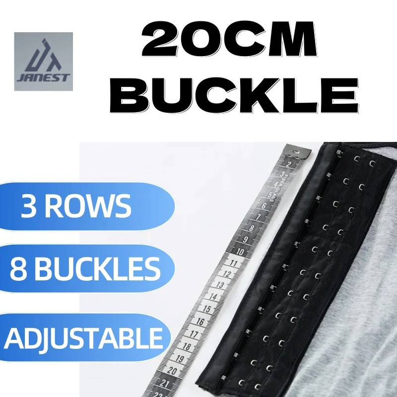 Breast Binder 20cm Full Flat Chest Breathable Adjustable Cotton Tomboy Corset FTM Trans