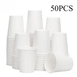 Disposable Paper Cups for Tasting and Events - 50 Pack (50PCS)