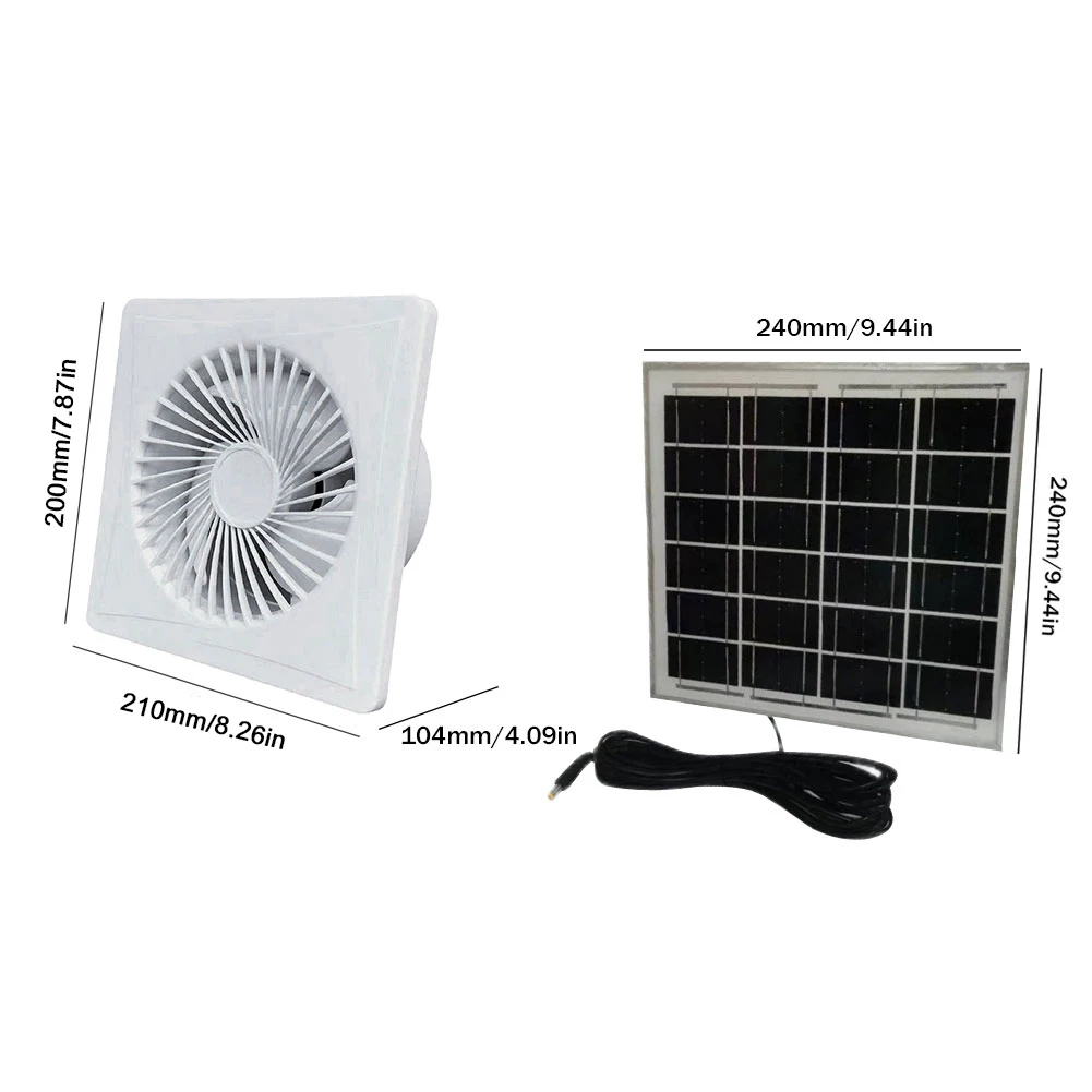 الطاقة الشمسية 12 فولت النازع مروحة التهوية مروحة...