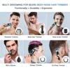 WAIKIL New Multi functional Men's Barber Rechargeable Cordless Waterproof Barber Professional Electric Trimmer sideburns trimmer 4