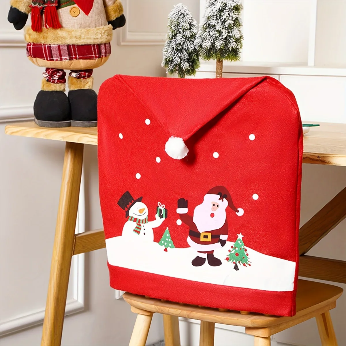 Creative Christmas Chair Cover