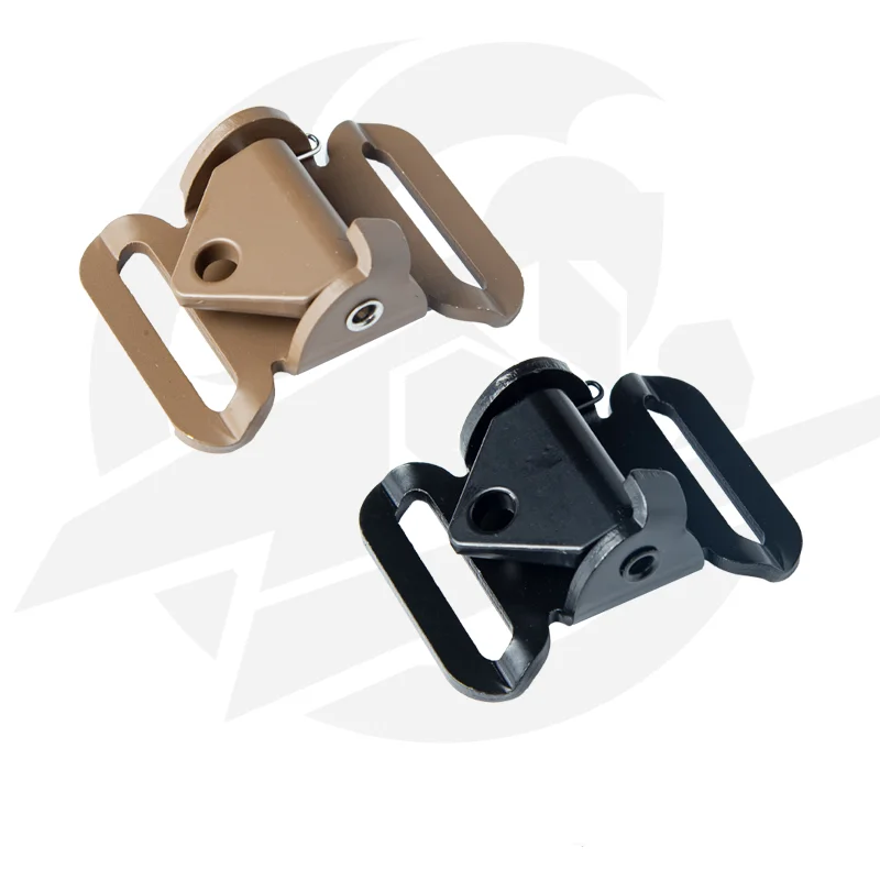 Tactical Function Aluminum Alloy Ribbon Quick Adjustment Spring Buckle