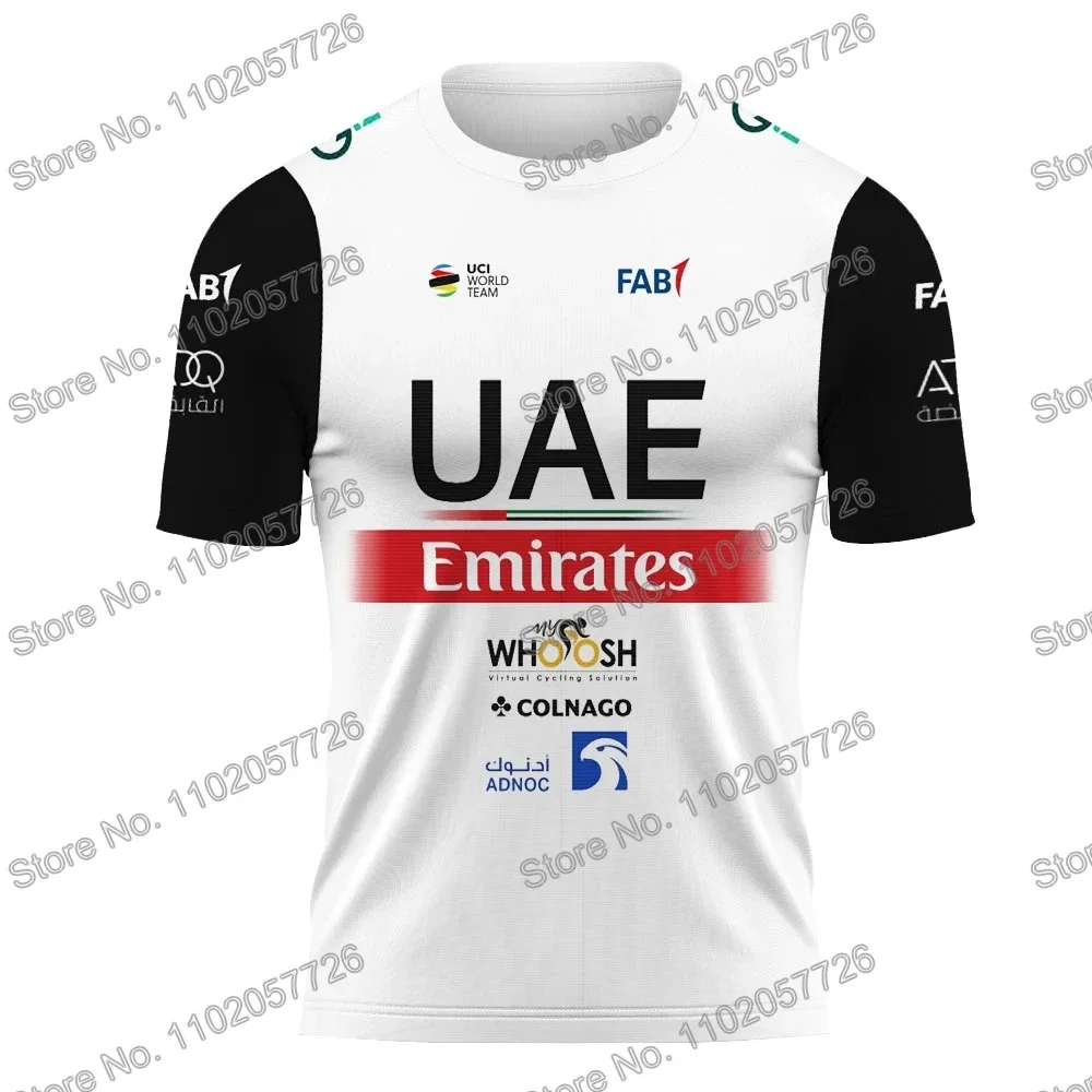 thumbnail image 4 of Camiseta deportiva para exteriores de los Emiratos Árabes Unidos 2024, transpirable, de secado rápido, ropa deportiva, ropa informal, camiseta con impresión 3D para niños y adultos, 4 of 5