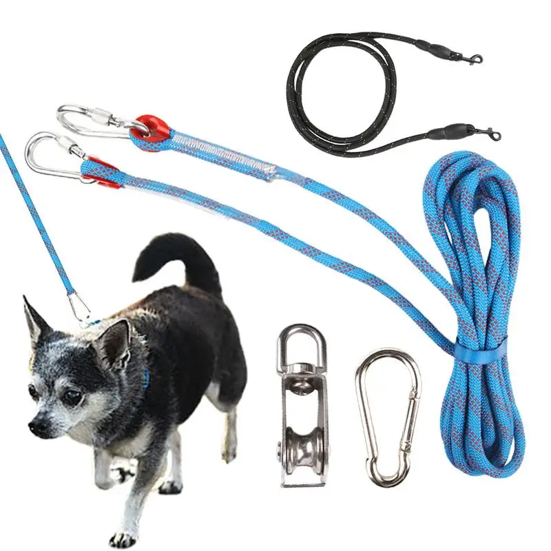 

Поводки для собак на открытом воздухе, светоотражающая Тяговая веревка, стягивающиеся кабели, трос для бега на колесах, трос для собак, трос для кемпинга, парков и садов