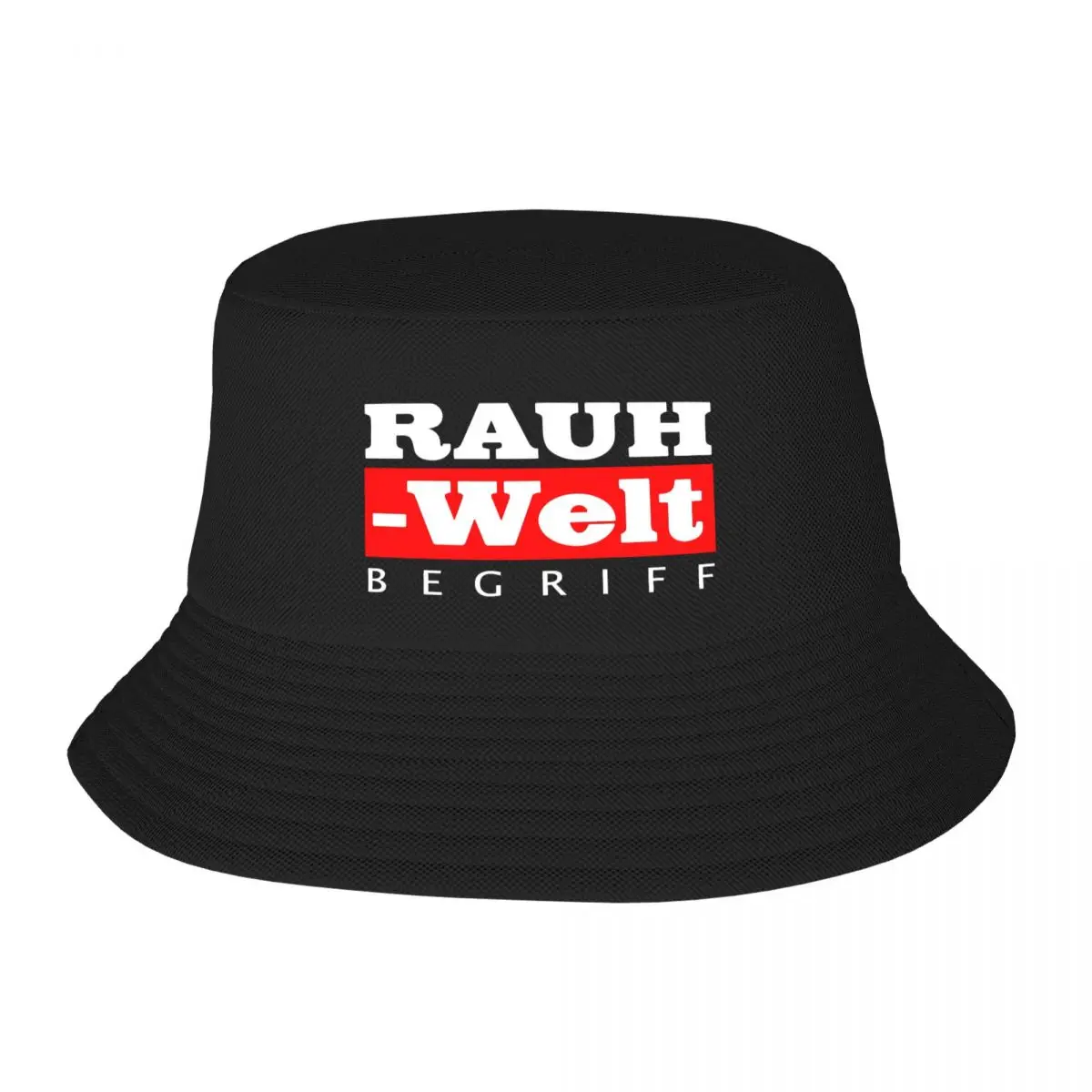 

Rauh Welt Begriff Logo Adult Fisherman's Hat Comfortable Durable Fashion Creative Trend
