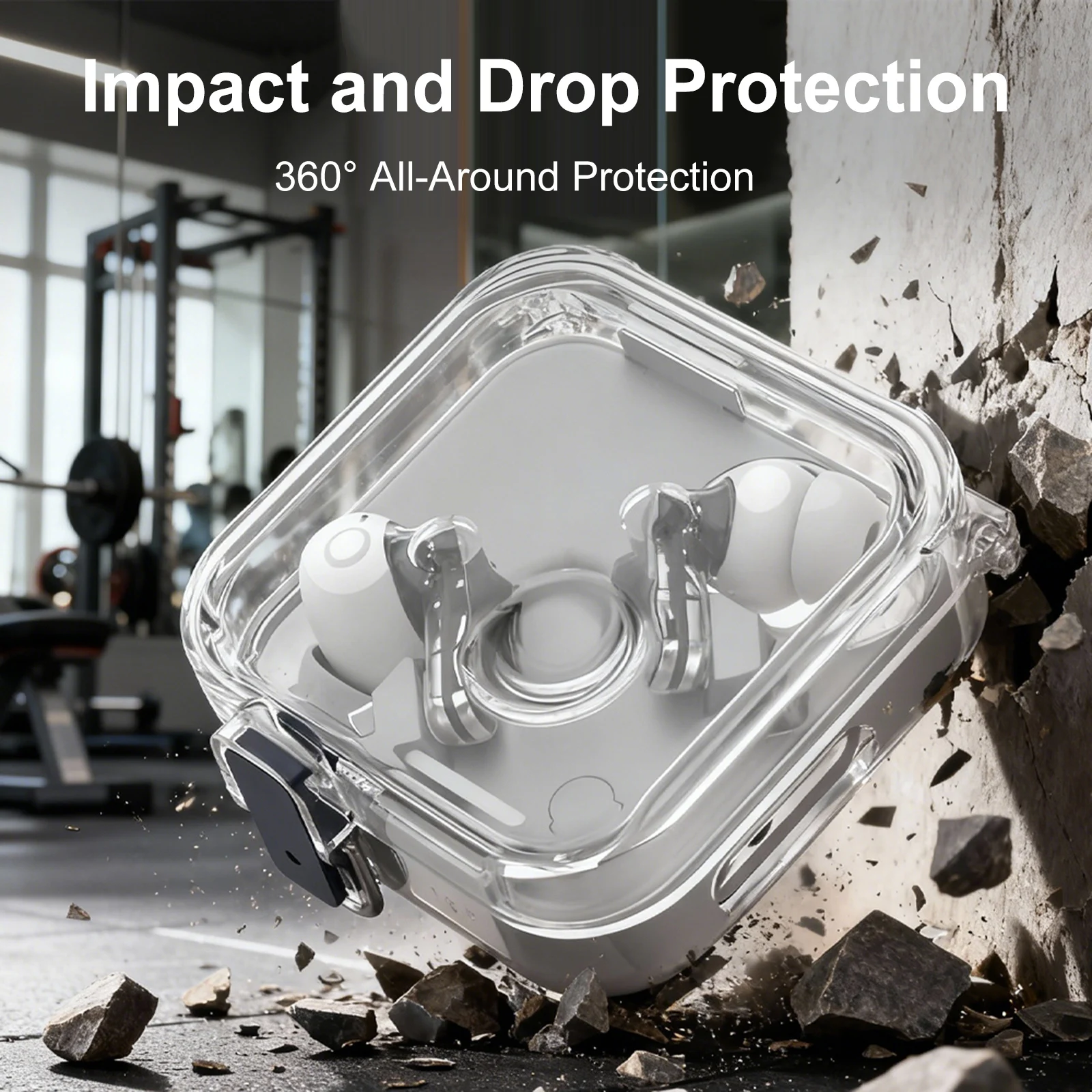 Earphone Protective Cover with Carabiner - Full Washable Protection