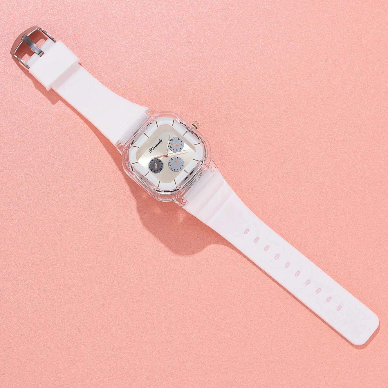 Quartz Watch Fashion silicone band women quartz sports watch