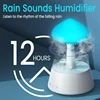 Rain Cloud Electric Air Humidifier 300ml Aroma Diffuser Zen Rain Water Drops Colorful Night Light Humidifier for Home Gift 2
