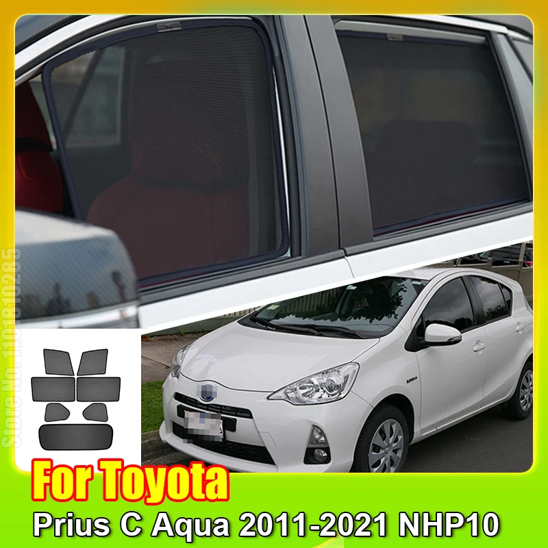 ForToyotaPriusCAqua20112021NHP10CarWindowSunShadeShield