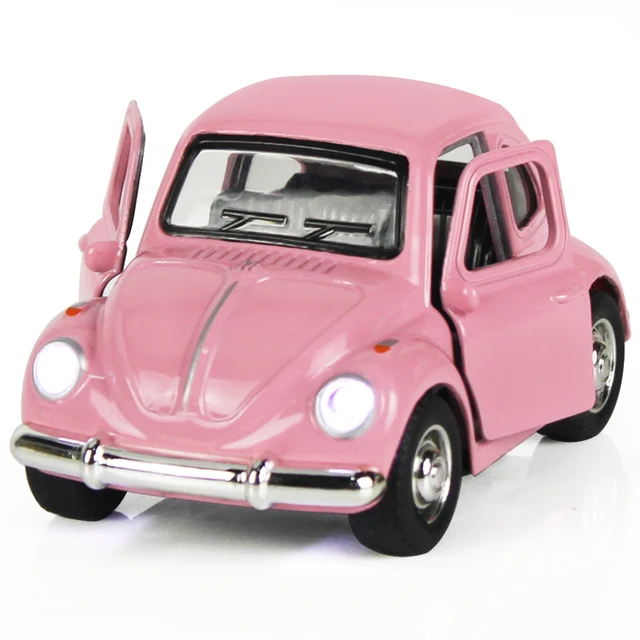 Mini Diecast Metal Simulation Model Pull Back Car Toy for Boy Sound and Light Birthday Gift for Kids Girls Toddlers 1