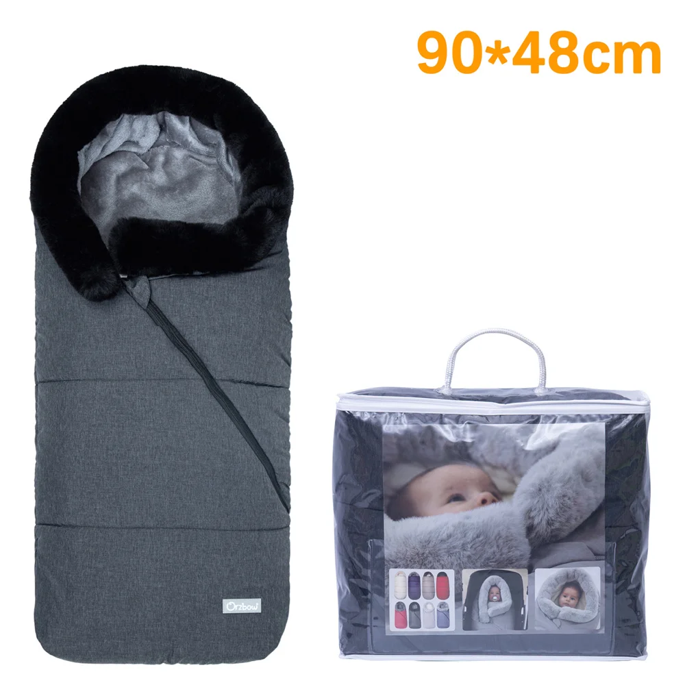 Orzbow-sobre para cochecito de bebé recién nacido, sacos de dormir de  invierno, empapadores de reposapiés