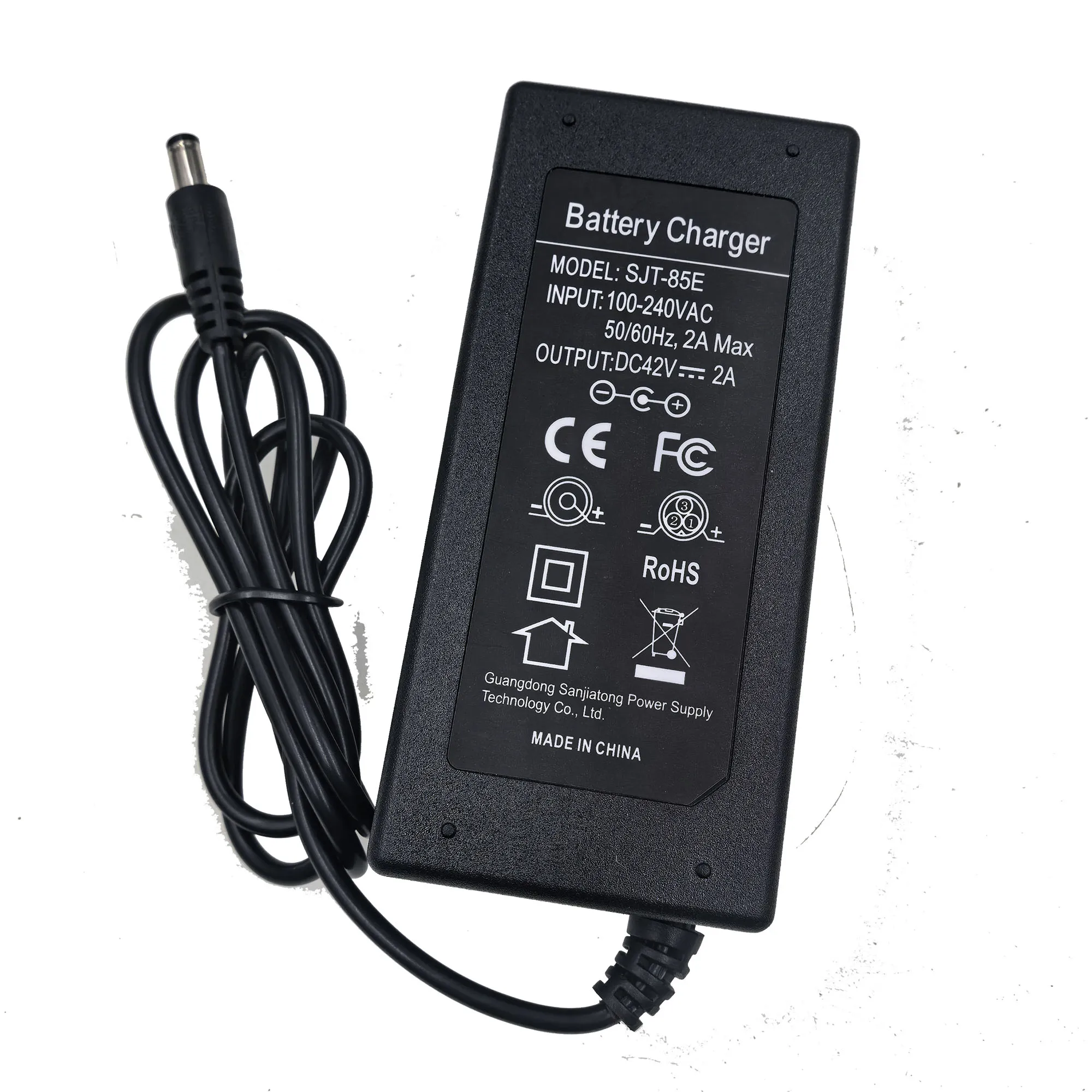 42V 2A Charger Input 100-240 VAC Li-Ion Li-Polymer 36V 2A Battery Charger for 10 Series 36V charger adapter battery charger battery charger adapter