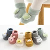 Winter Autumn Cartoon Newborn Baby Socks For Girl Boys Rabbit Bear Anti Slip Soft Warm Toddler Indoor Floor Socks For Kids 2